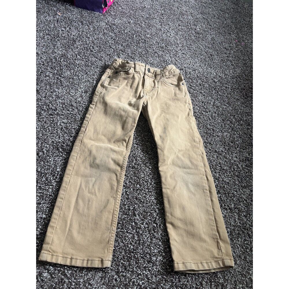 Cat & Jack Boys Khaki Straight Leg Pants Size 5